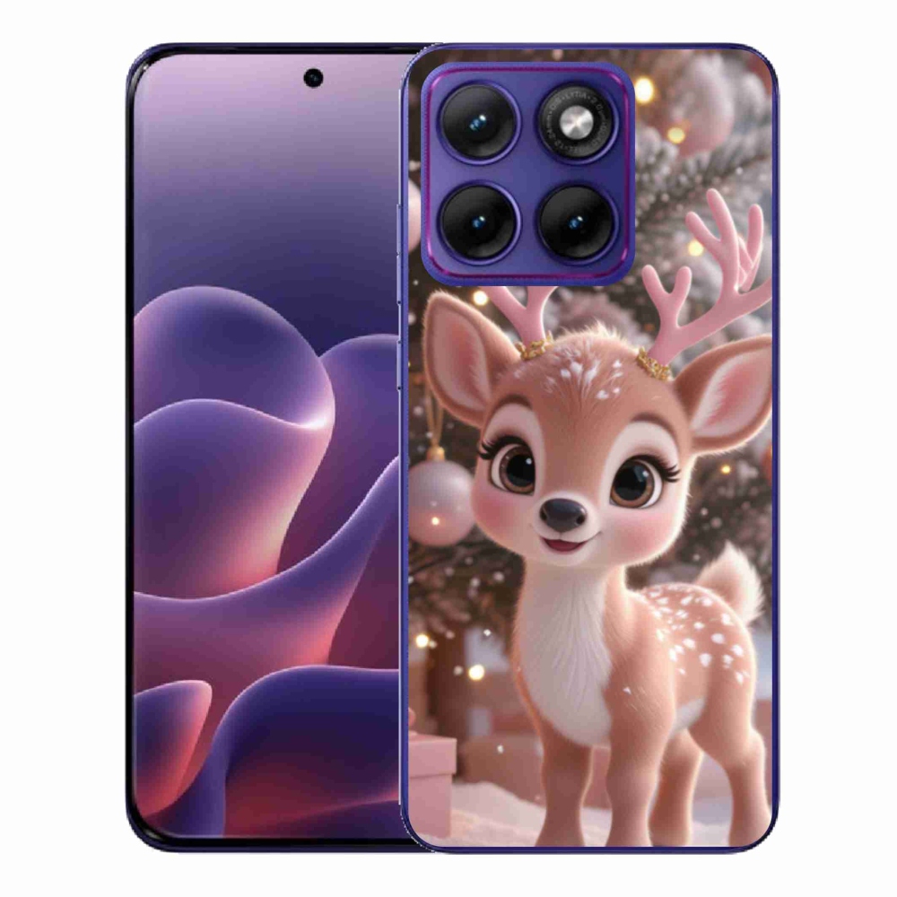 Gélový kryt mmCase na Motorola Edge 70 Fusion - roztomilý sob