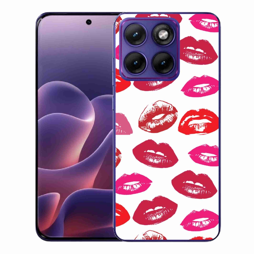 Gélový kryt mmCase na Motorola Edge 70 Fusion - pery