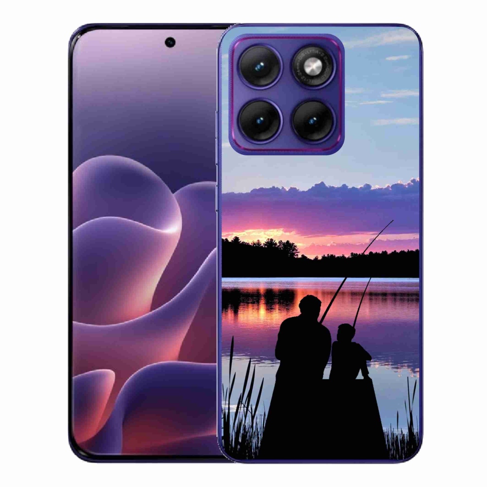 Gélový kryt mmCase na Motorola Edge 70 Fusion - rybárčenie 2