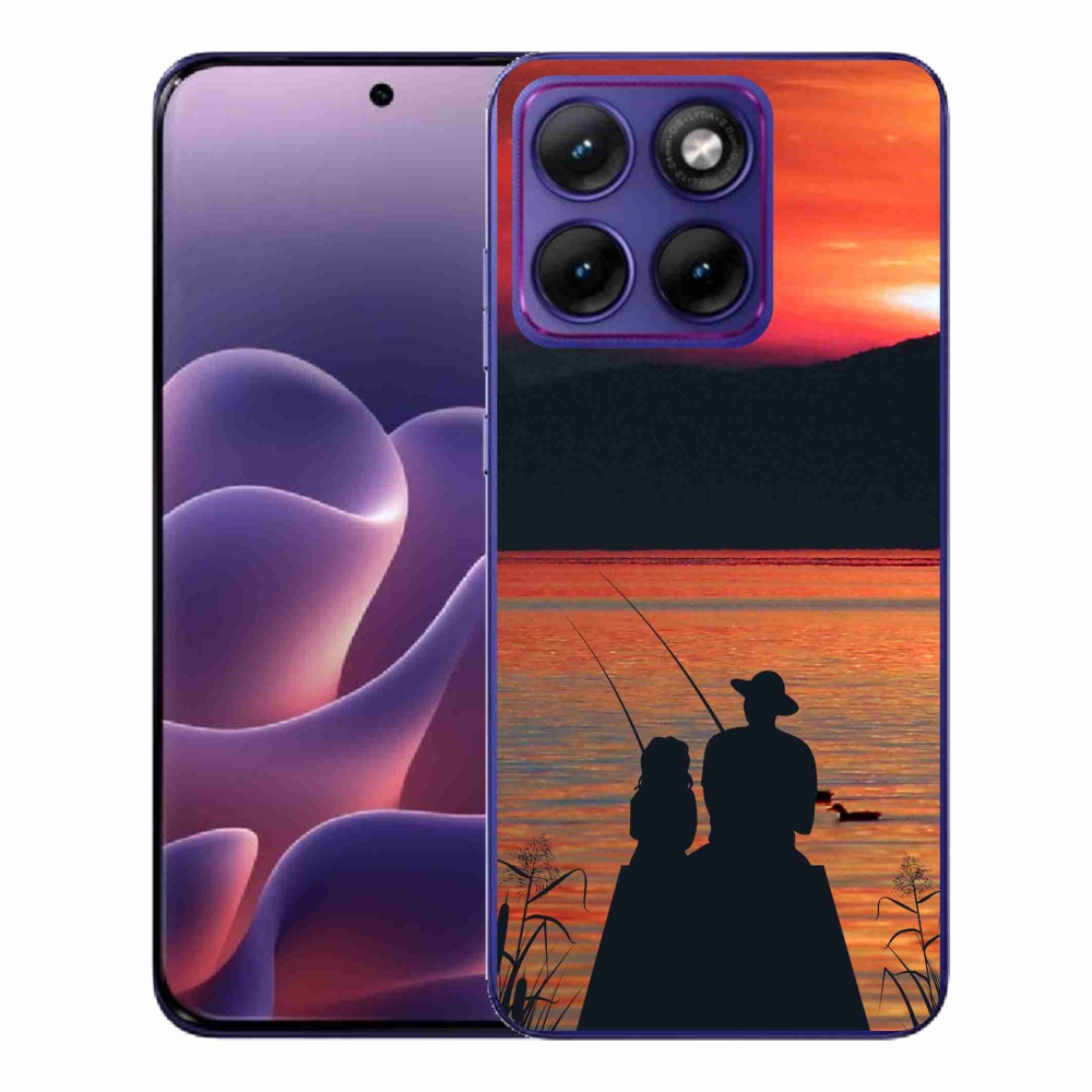 Gélový kryt mmCase na Motorola Edge 70 Fusion - rybárčenie 3