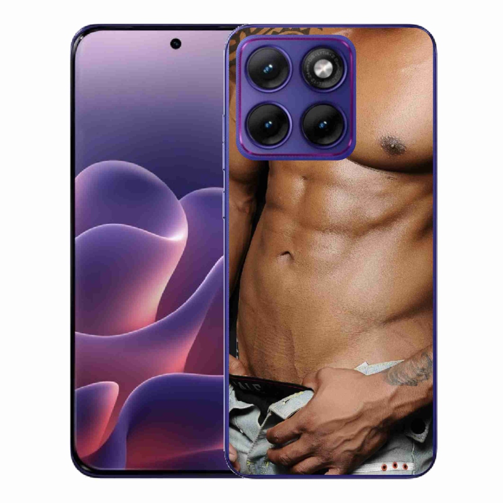 Gélový kryt mmCase na Motorola Edge 70 Fusion - sexy muž
