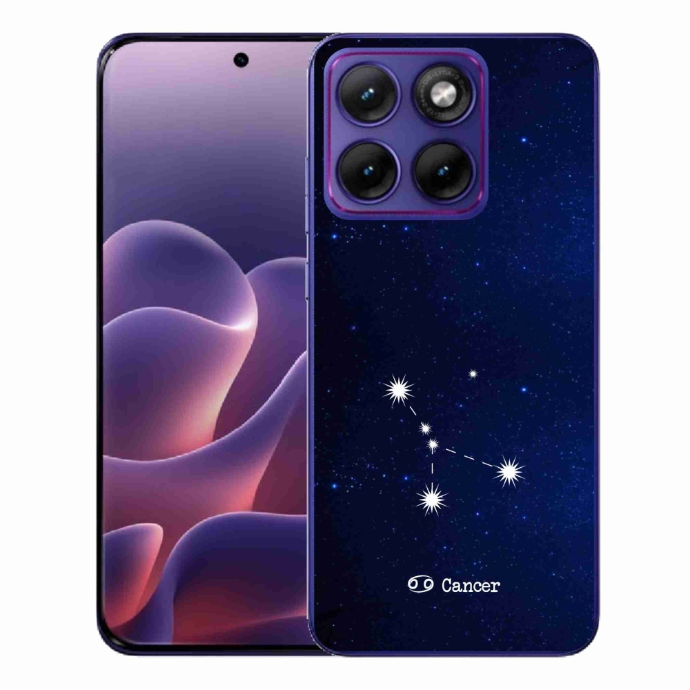 Gélový kryt mmCase na Motorola Edge 70 Fusion - súhvezdie Raka