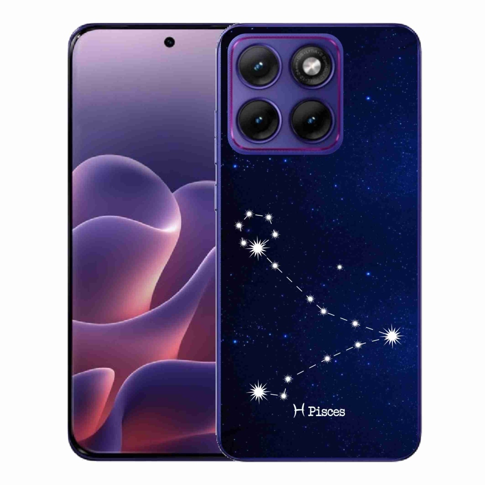 Gélový kryt mmCase na Motorola Edge 70 Fusion - súhvezdie Ryby