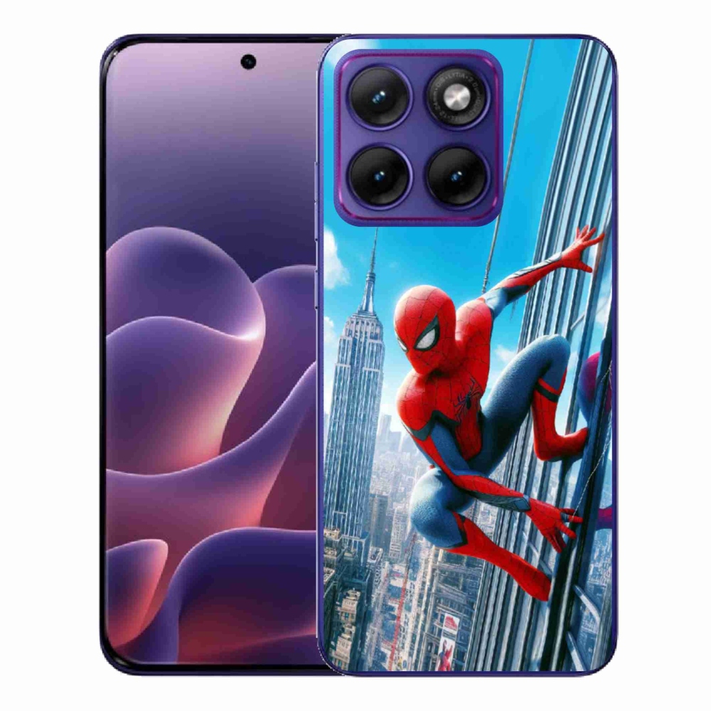 Gélový kryt mmCase na Motorola Edge 70 Fusion - spiderman