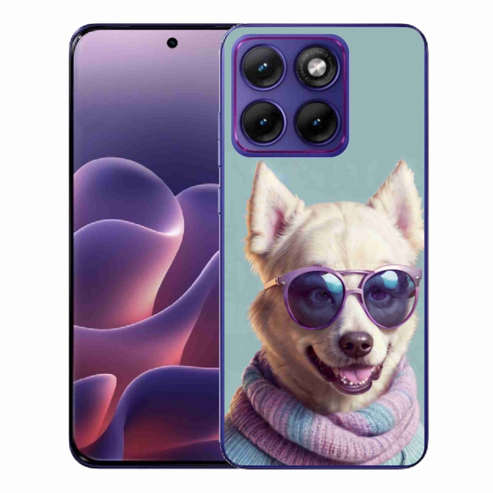 Gélový kryt mmCase na Motorola Edge 70 Fusion - štýlový nemecký špic