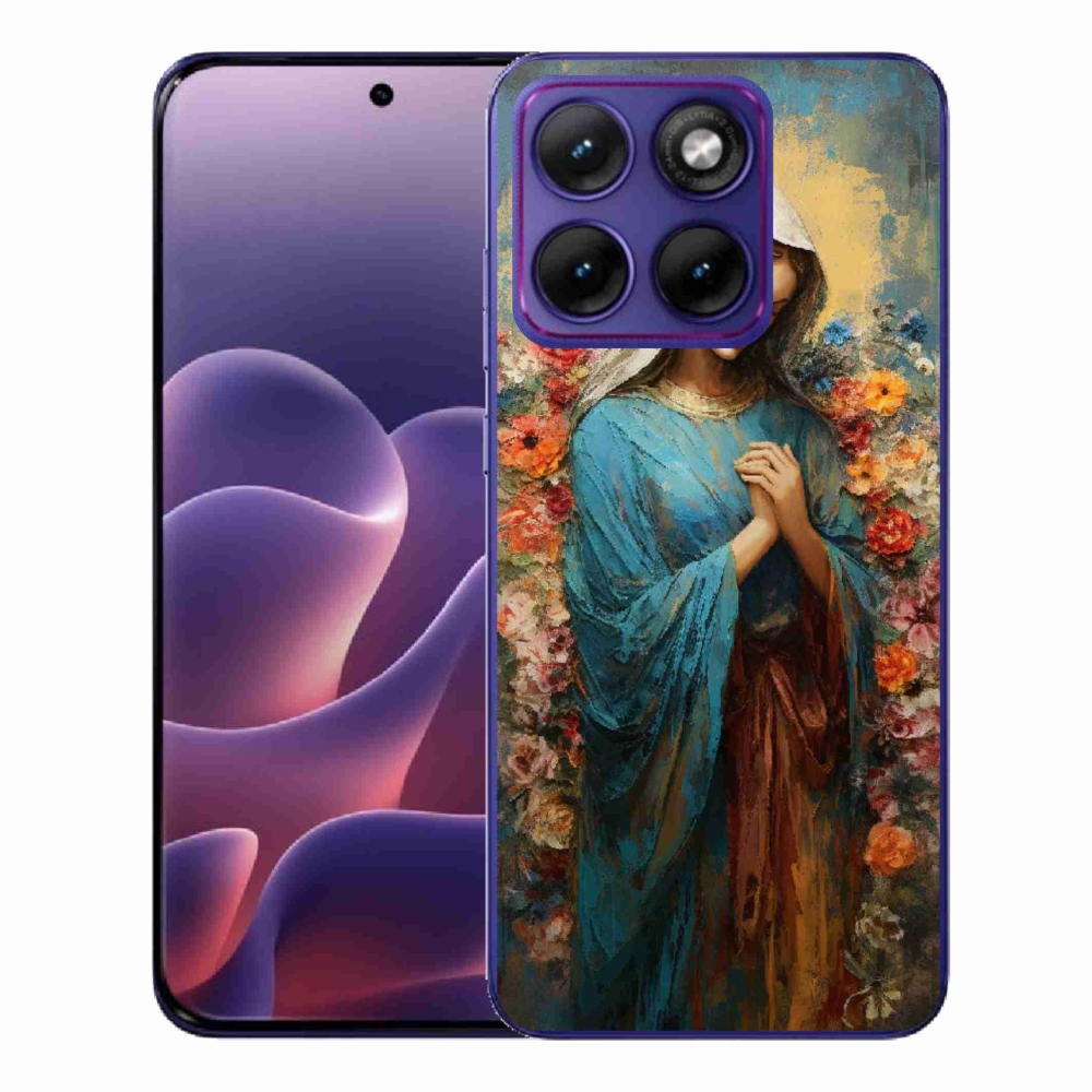 Gélový kryt mmCase na Motorola Edge 70 Fusion - svätá žena