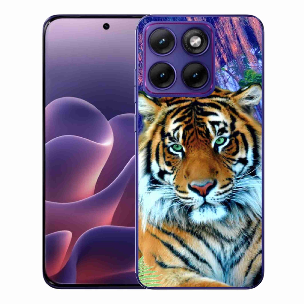 Gélový kryt mmCase na Motorola Edge 70 Fusion - tiger
