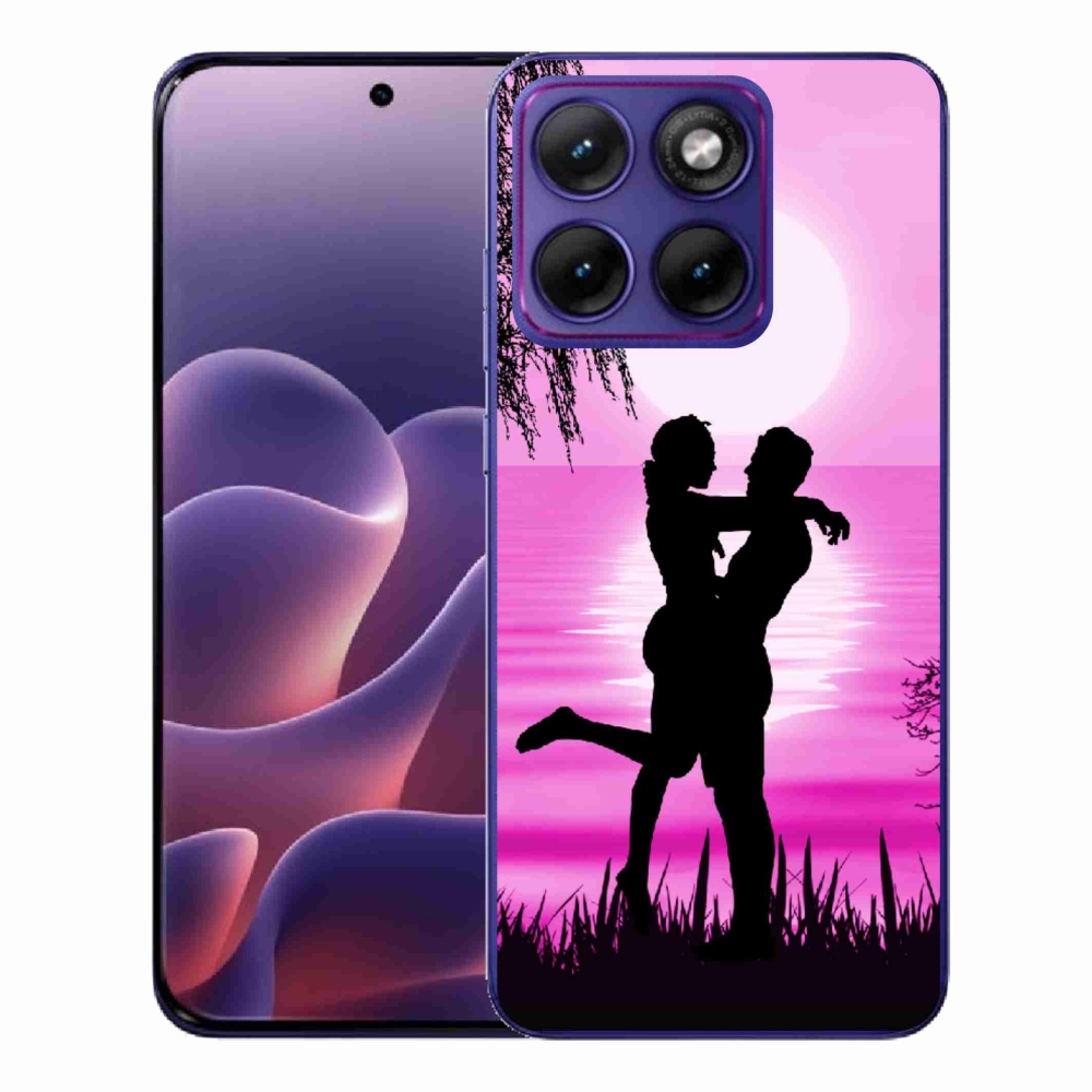 Gélový kryt mmCase na Motorola Edge 70 Fusion - západ slnka