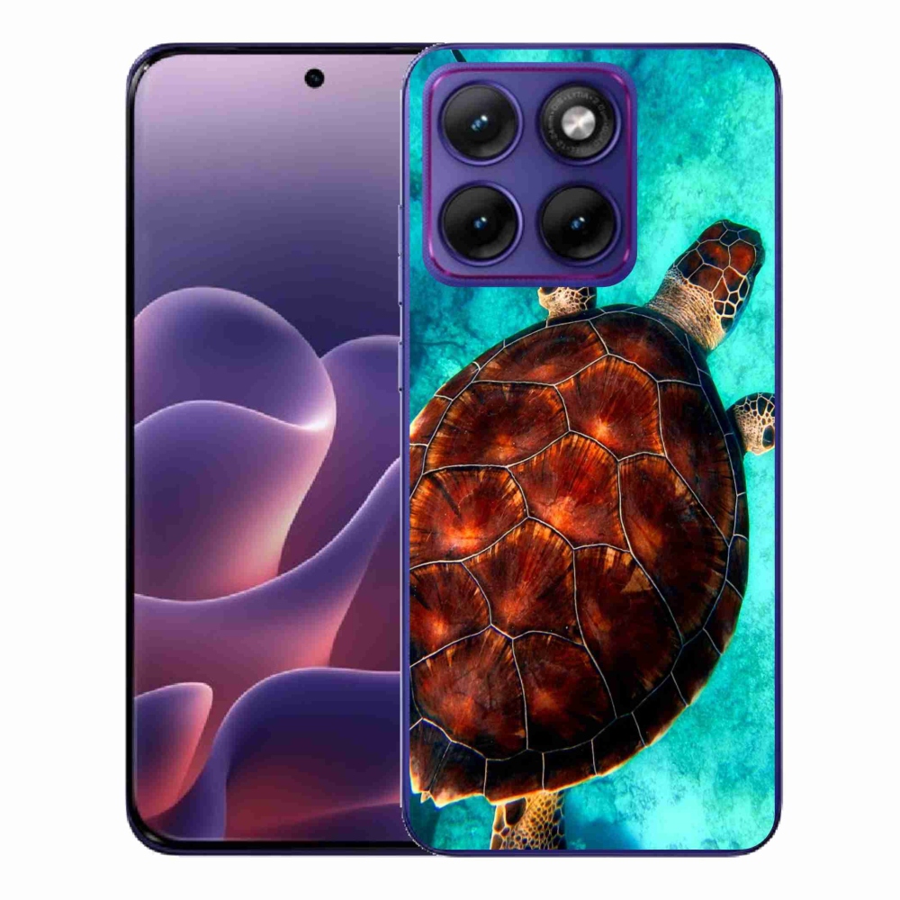 Gélový kryt mmCase na Motorola Edge 70 Fusion - korytnačka