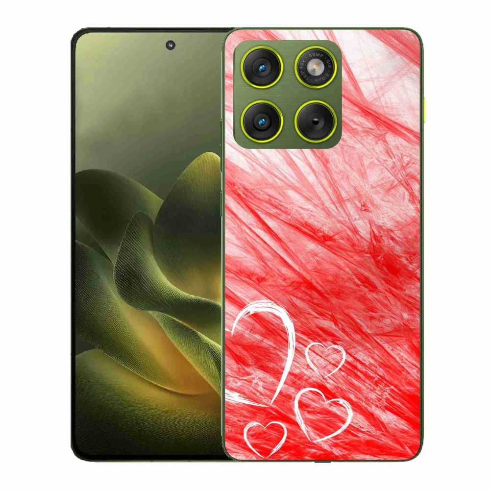 Gélový kryt mmCase na Motorola Edge 70 - heart