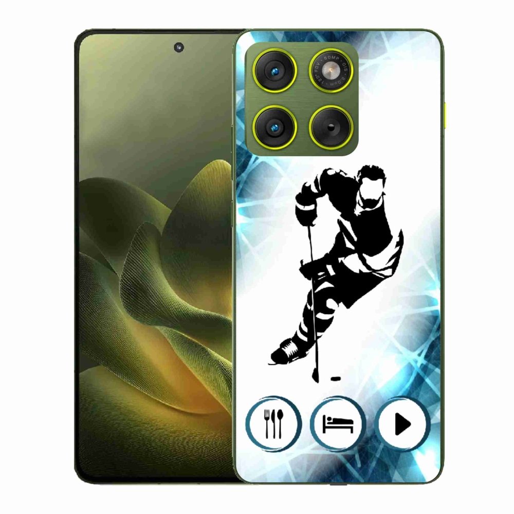 Gélový kryt mmCase na Motorola Edge 70 - hokej 1