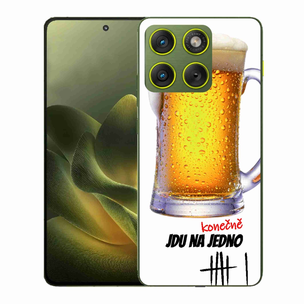 Gélový kryt mmCase na Motorola Edge 70 - idem na jedno