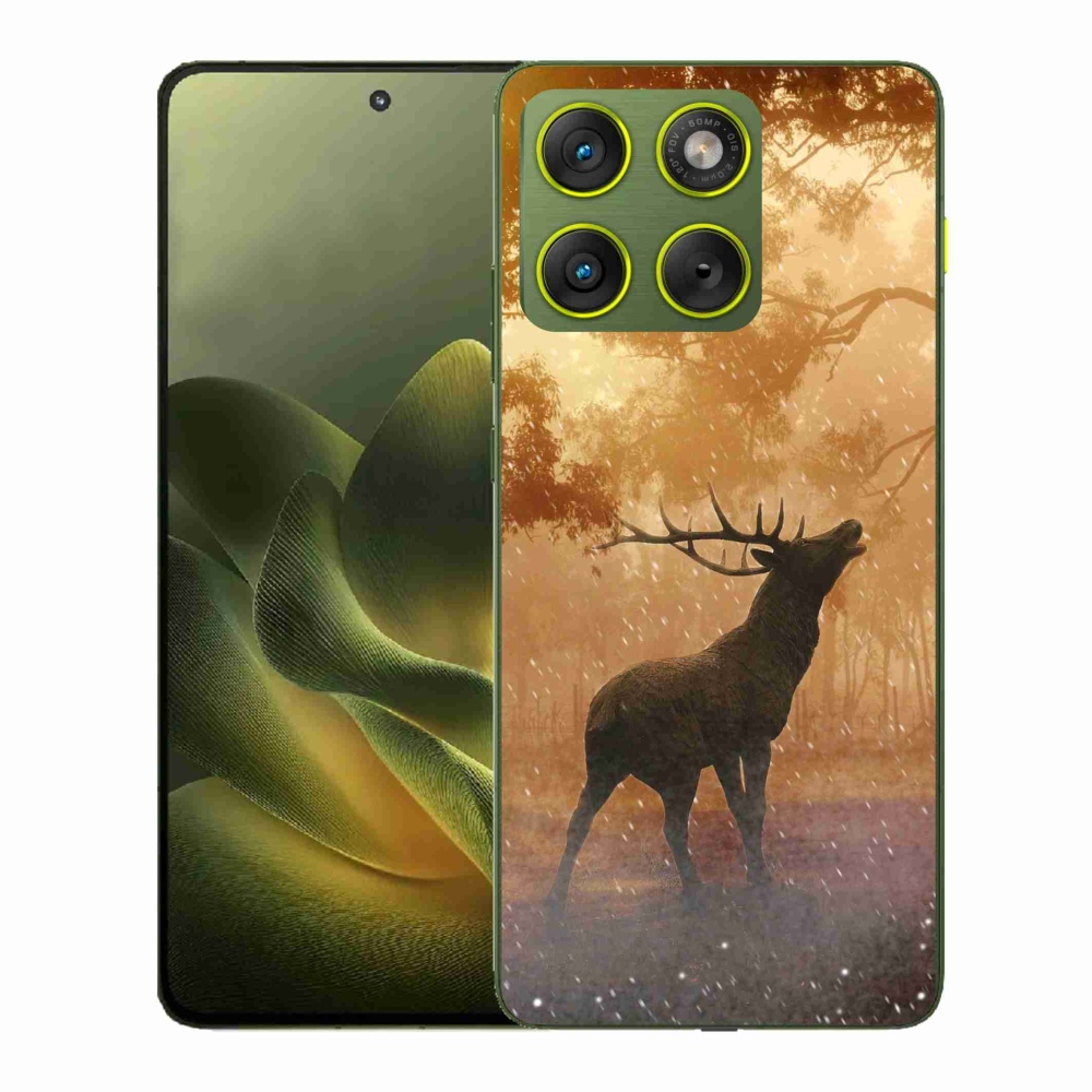 Gélový kryt mmCase na Motorola Edge 70 - jeleň v ruji