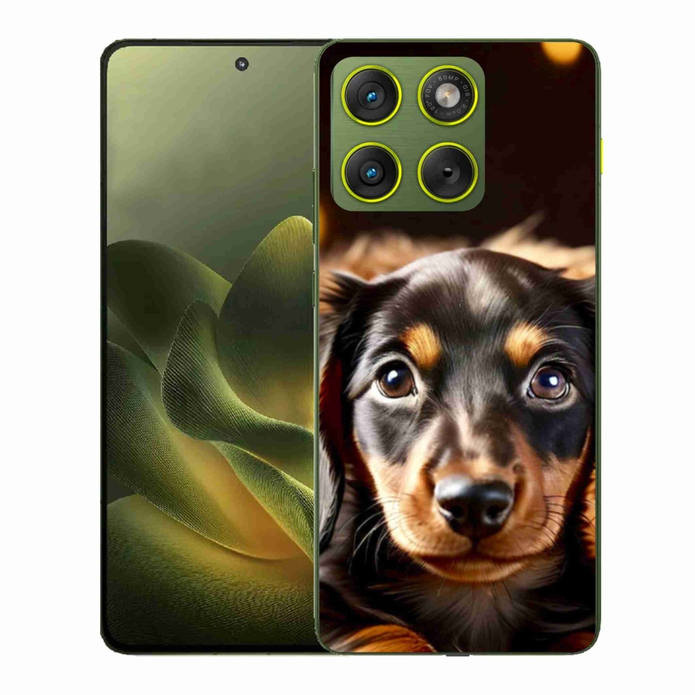 Gélový kryt mmCase na Motorola Edge 70 - jazvečík