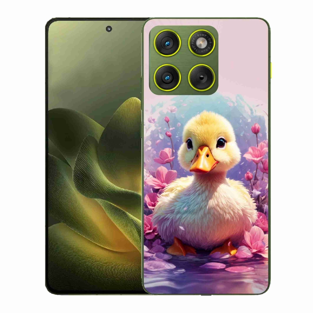 Gélový kryt mmCase na Motorola Edge 70 - kačička
