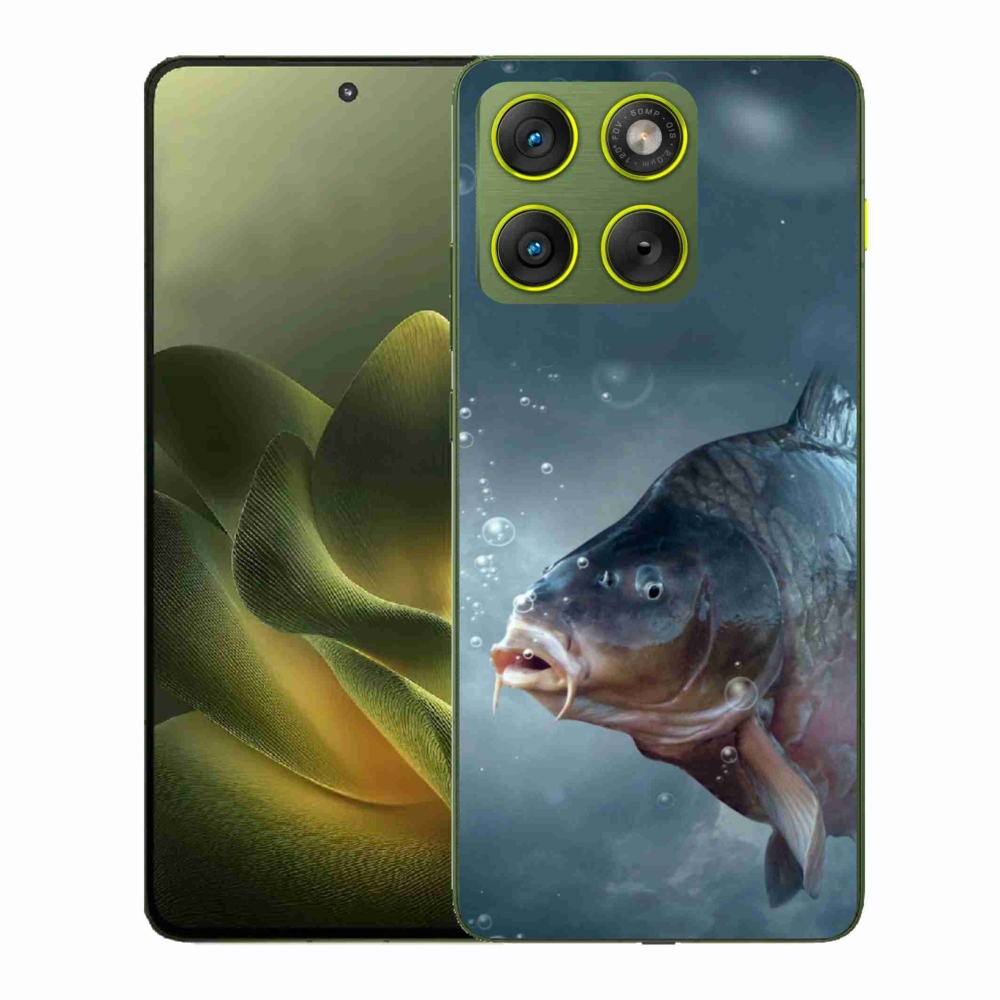 Gélový kryt mmCase na Motorola Edge 70 - kapor a bublinky