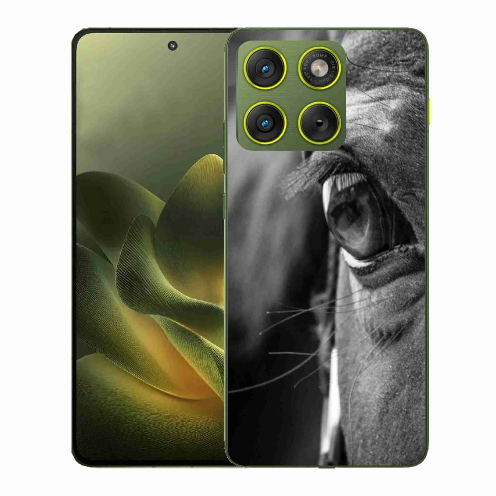 Gélový kryt mmCase na Motorola Edge 70 - konský pohľad