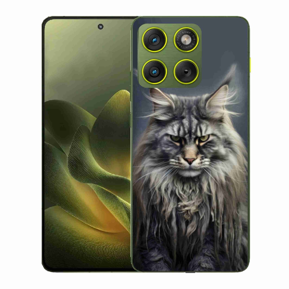 Gélový kryt mmCase na Motorola Edge 70 - mačacie pohľad 4