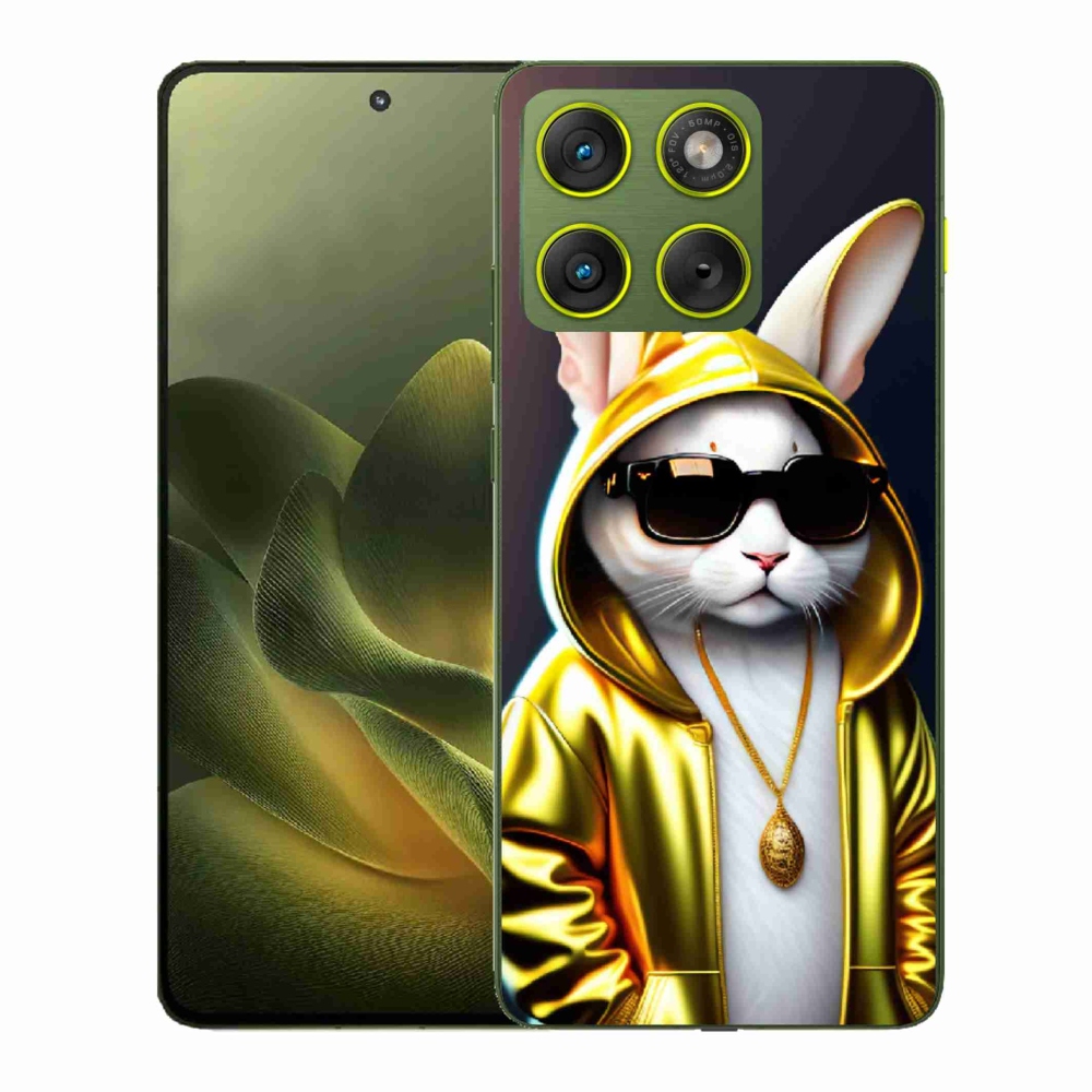 Gélový kryt mmCase na Motorola Edge 70 - mačka boss
