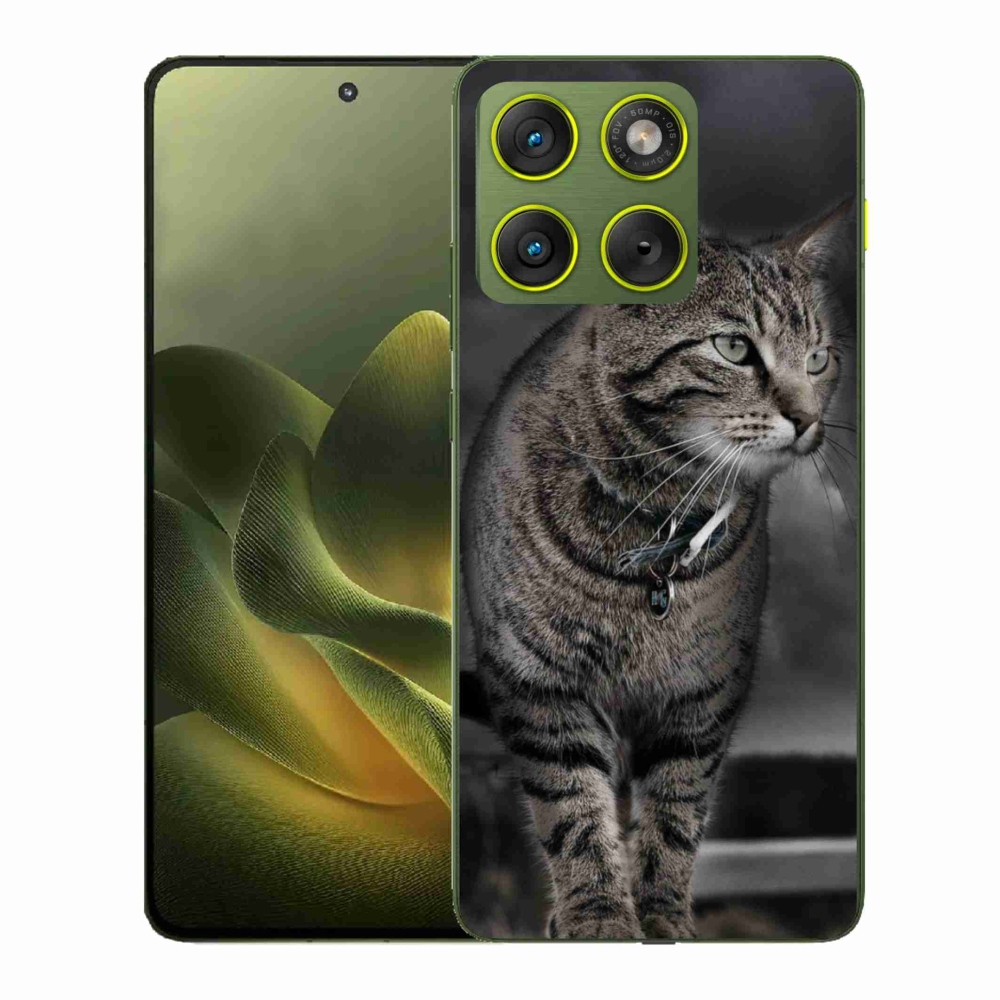 Gélový kryt mmCase na Motorola Edge 70 - mačka
