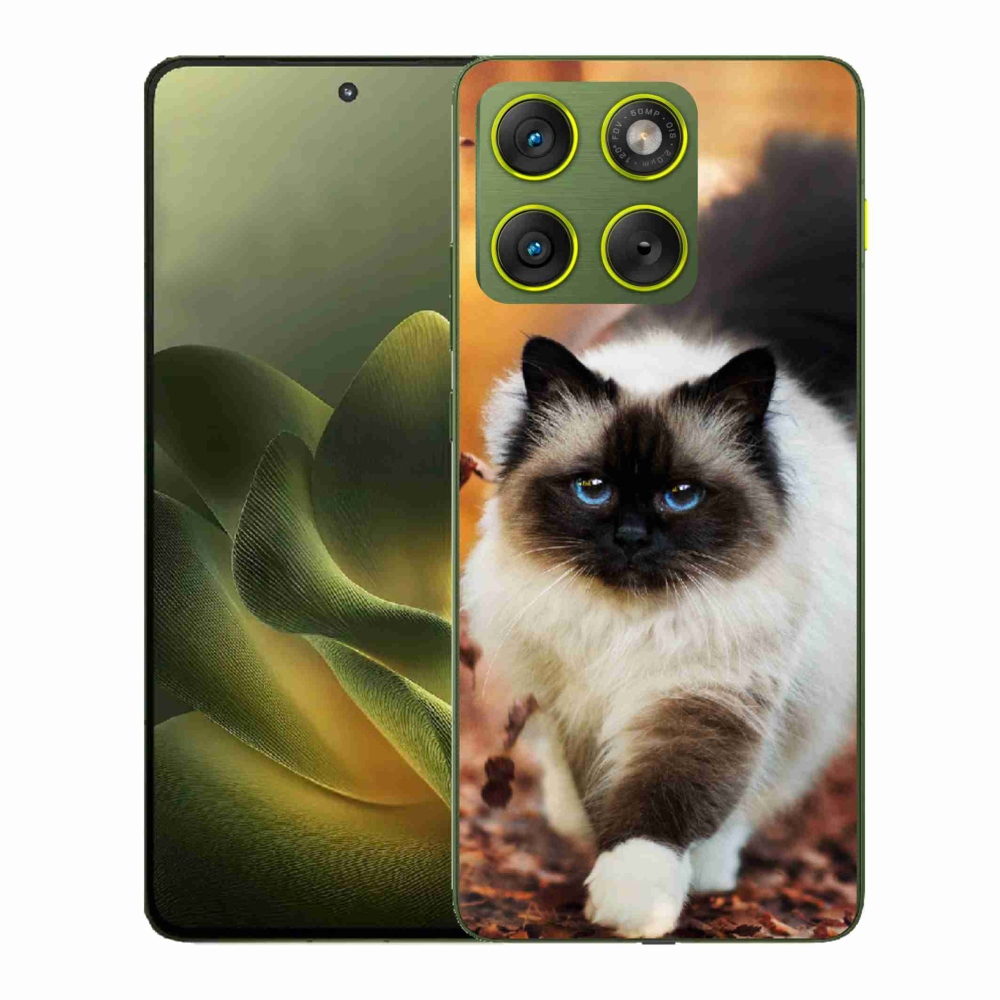 Gélový kryt mmCase na Motorola Edge 70 - mačka