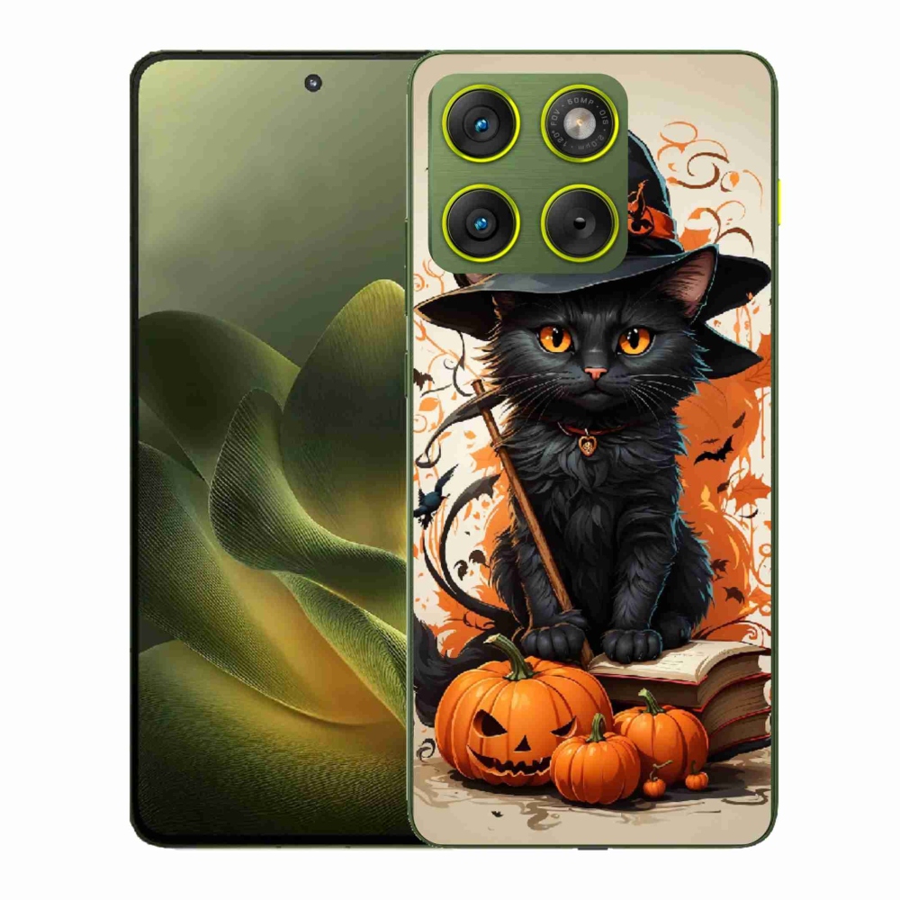 Gélový kryt mmCase na Motorola Edge 70 - kocúr čarodejník
