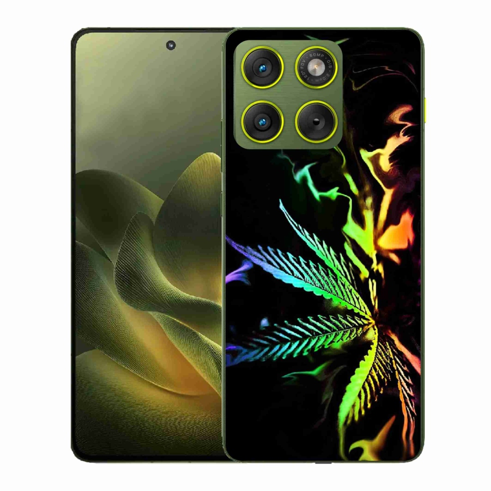 Gélový kryt mmCase na Motorola Edge 70 - konope 2