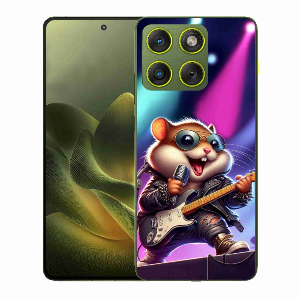 Gélový kryt mmCase na Motorola Edge 70 - škrečok rocker