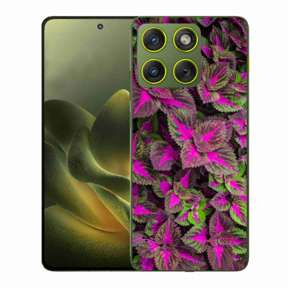 Gélový kryt mmCase na Motorola Edge 70 - kvety 10
