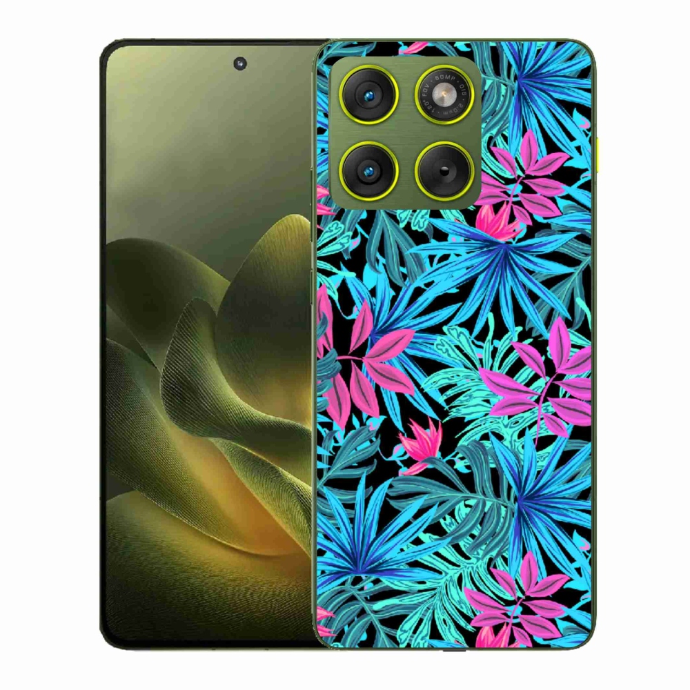 Gélový kryt mmCase na Motorola Edge 70 - kvety 3