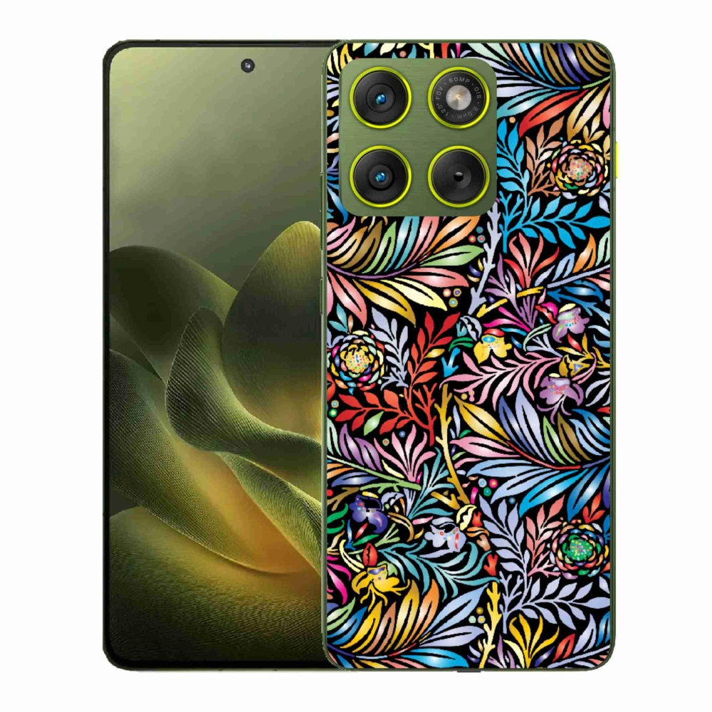 Gélový kryt mmCase na Motorola Edge 70 - kvety 5