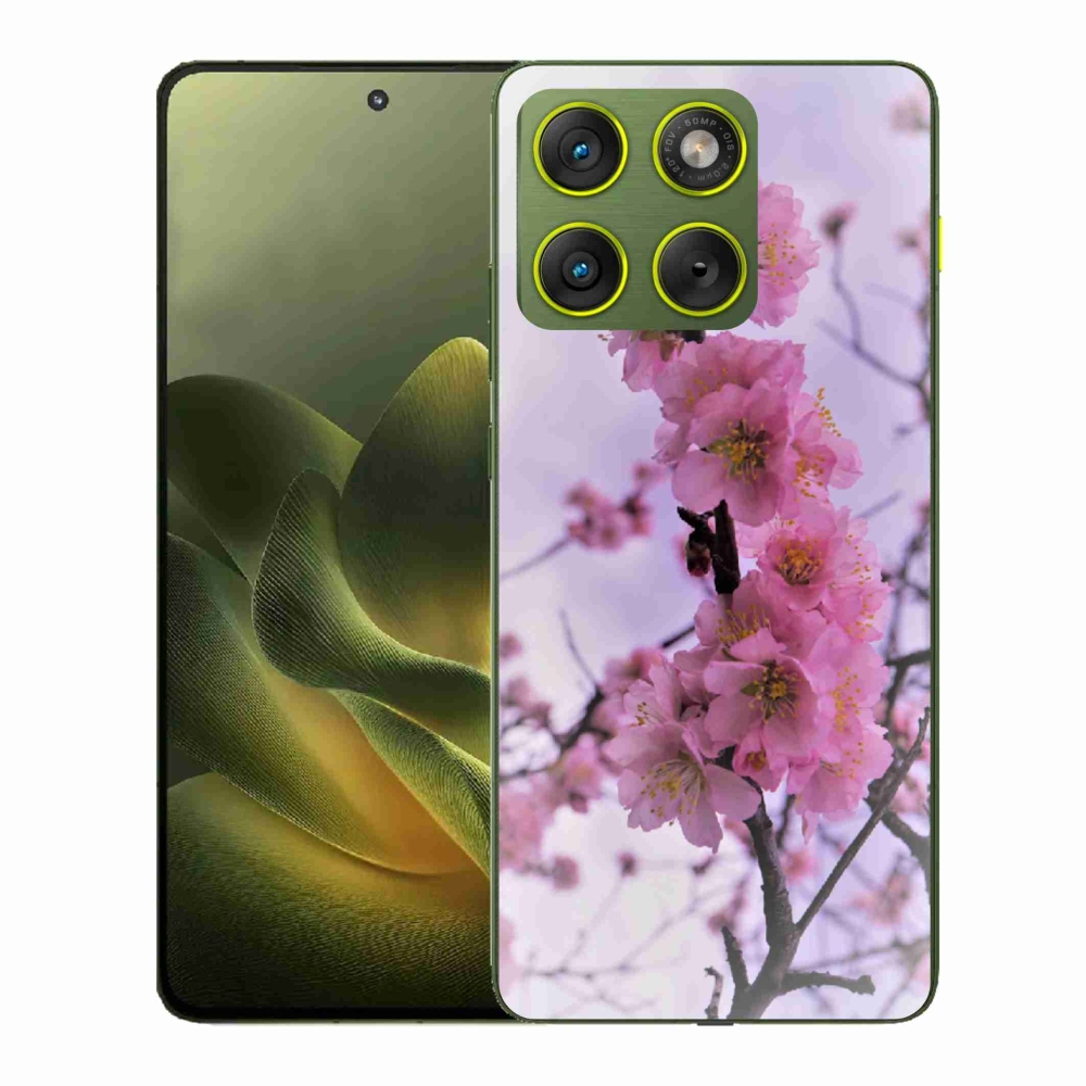 Gélový kryt mmCase na Motorola Edge 70 - kvety 7