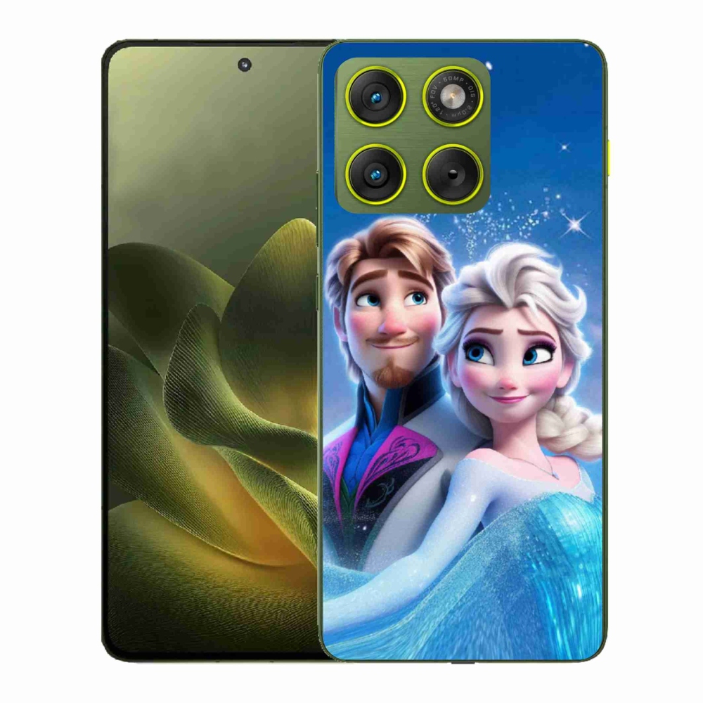 Gélový kryt mmCase na Motorola Edge 70 - ľadové kráľovstvo 1