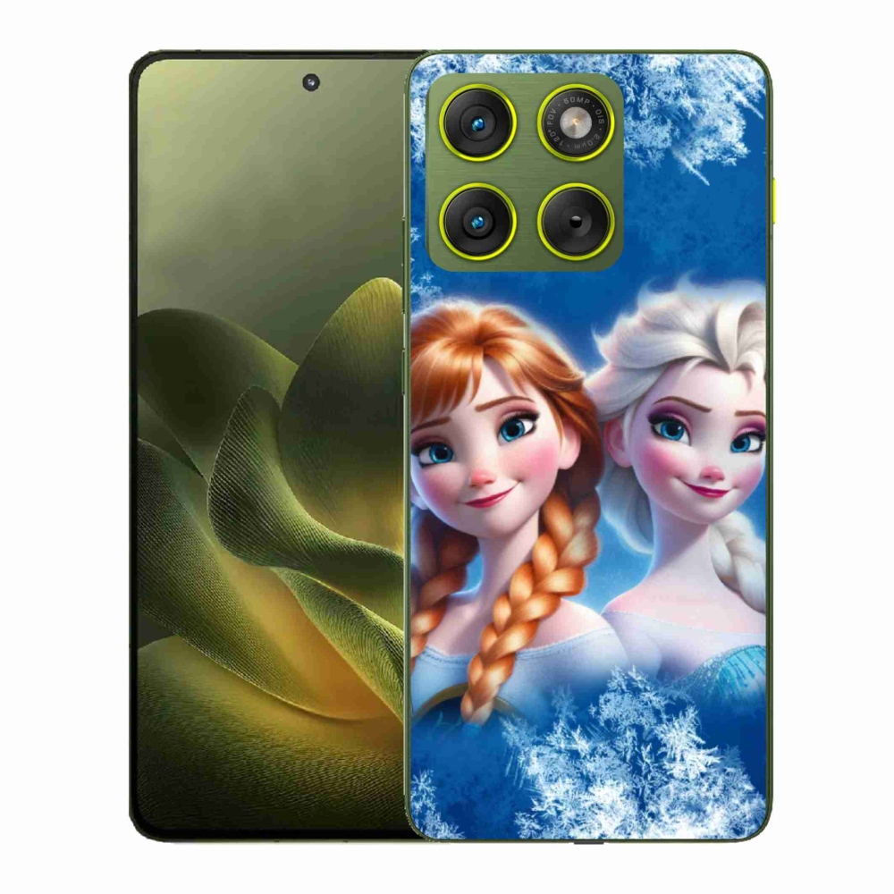 Gélový kryt mmCase na Motorola Edge 70 - ľadové kráľovstvo 2