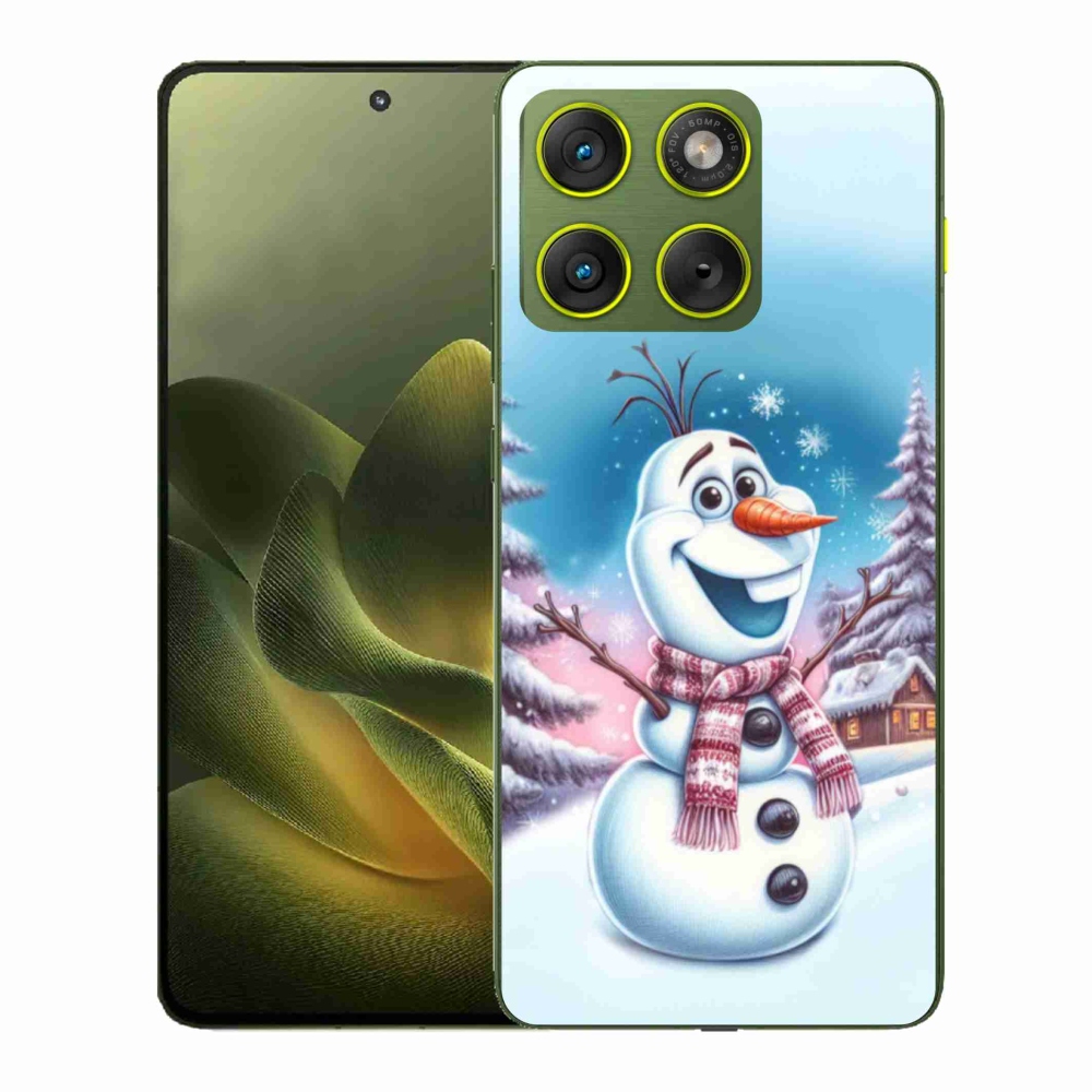 Gélový kryt mmCase na Motorola Edge 70 - ľadové kráľovstvo