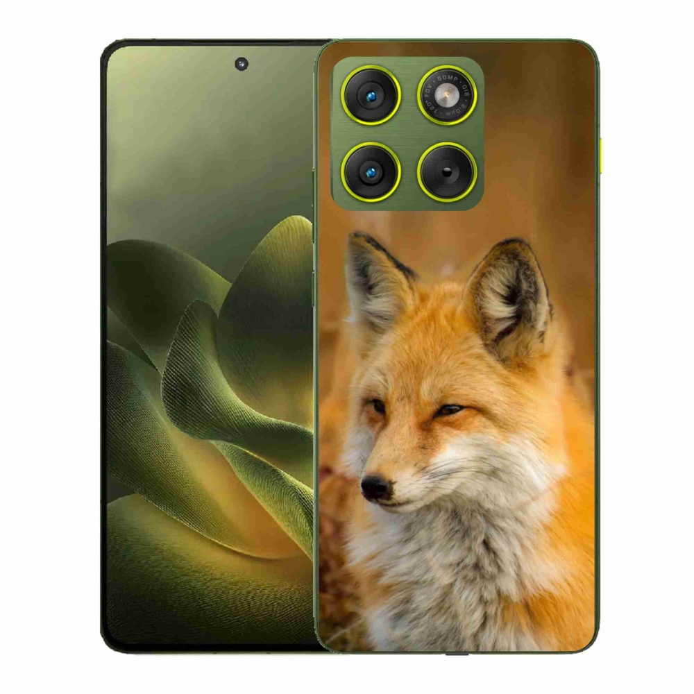 Gélový kryt mmCase na Motorola Edge 70 - líška