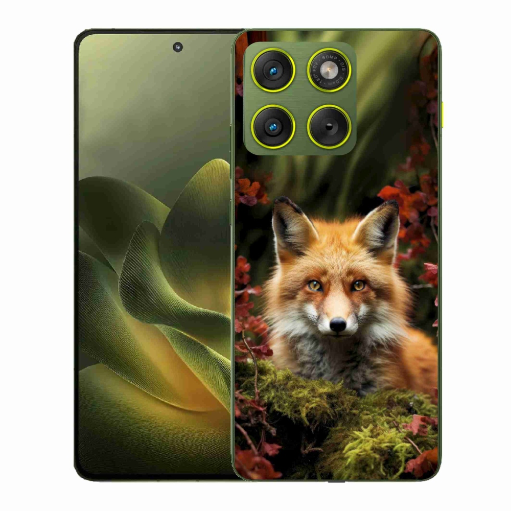Gélový kryt mmCase na Motorola Edge 70 - líška v lese