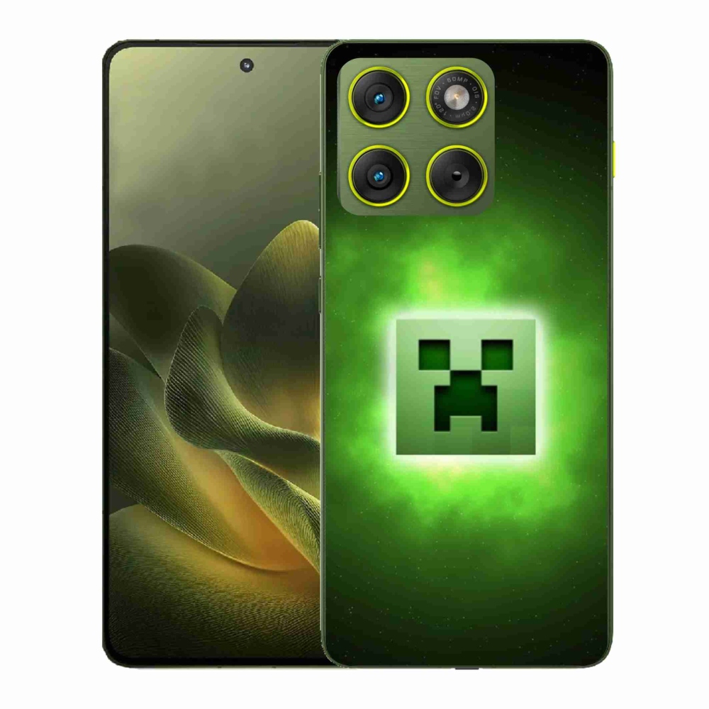 Gélový kryt mmCase na Motorola Edge 70 - minecraft