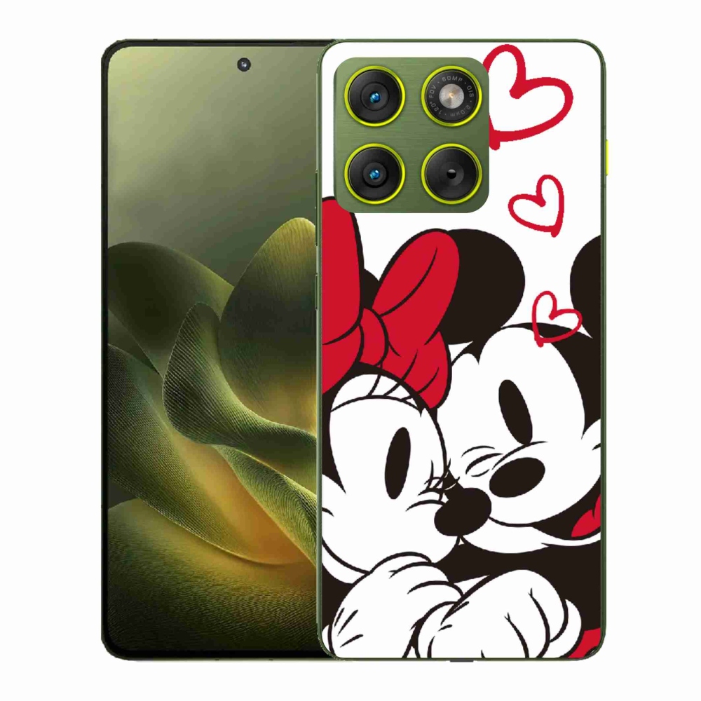 Gélový kryt mmCase na Motorola Edge 70 - minnie a mickey