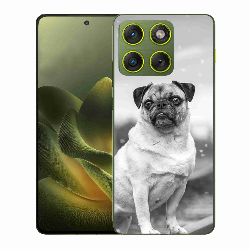 Gélový kryt mmCase na Motorola Edge 70 - mops