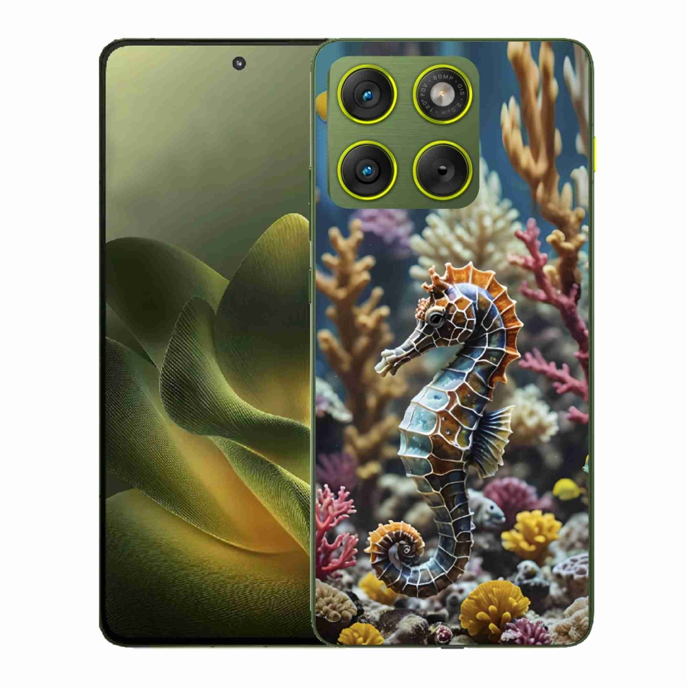 Gélový kryt mmCase na Motorola Edge 70 - morský koník 2