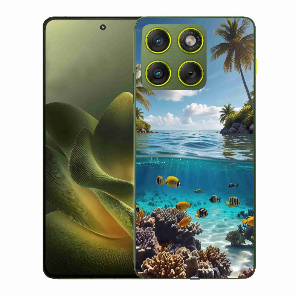 Gélový kryt mmCase na Motorola Edge 70 - morský svet 4
