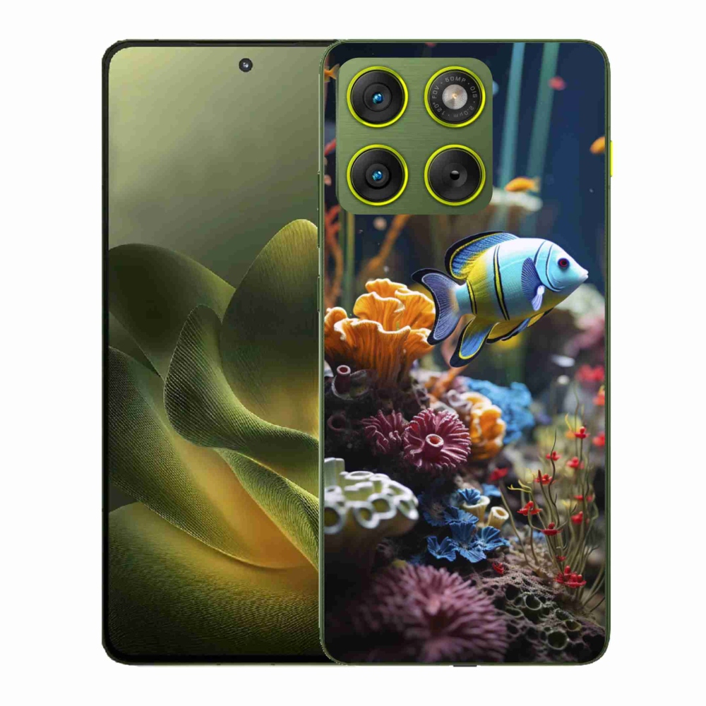 Gélový kryt mmCase na Motorola Edge 70 - morský svet 5