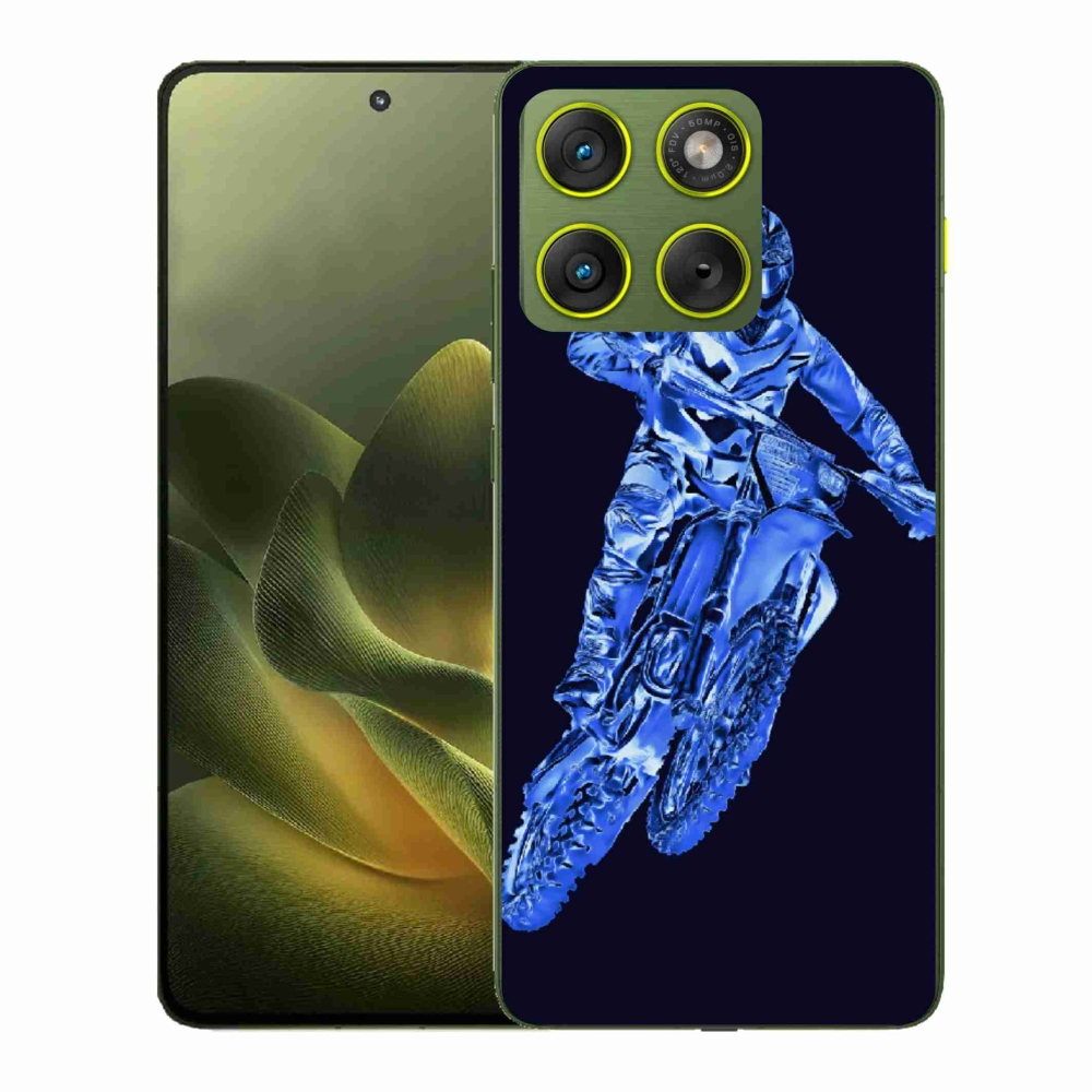 Gélový kryt mmCase na Motorola Edge 70 - motocross 1
