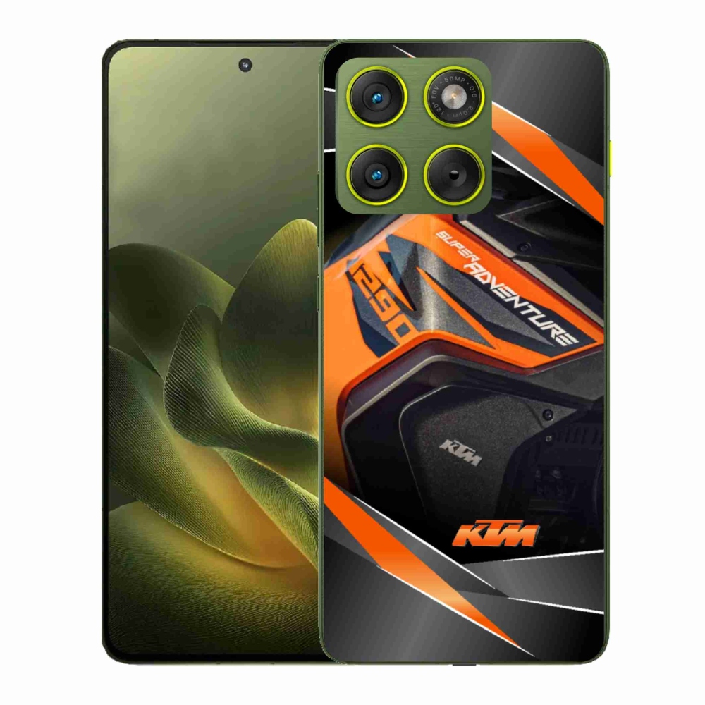 Gélový kryt mmCase na Motorola Edge 70 - motorka ktm