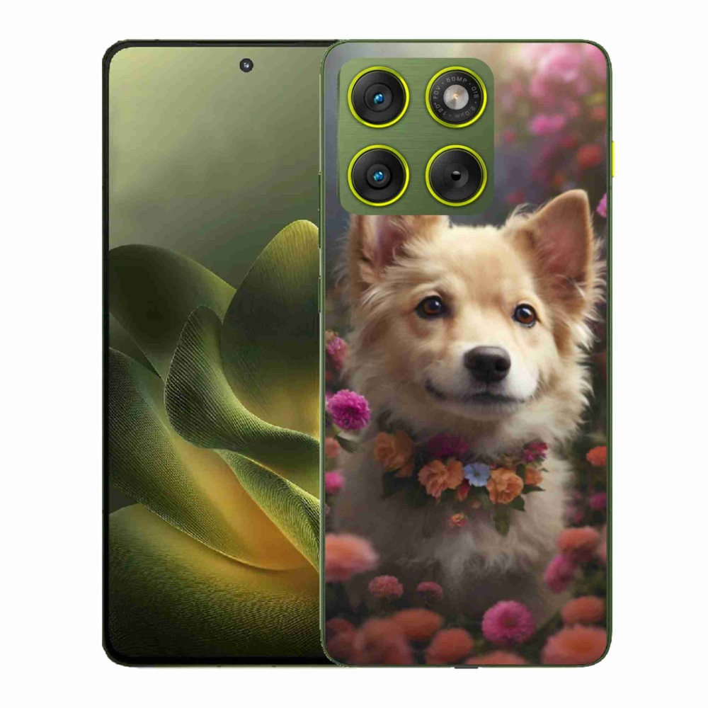 Gélový kryt mmCase na Motorola Edge 70 - nemecký špic
