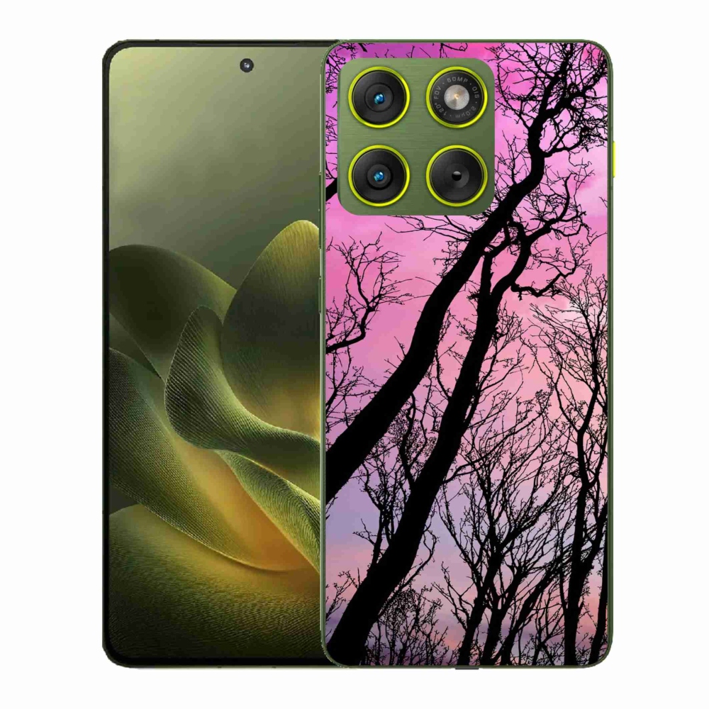 Gélový kryt mmCase na Motorola Edge 70 - opadané stromy