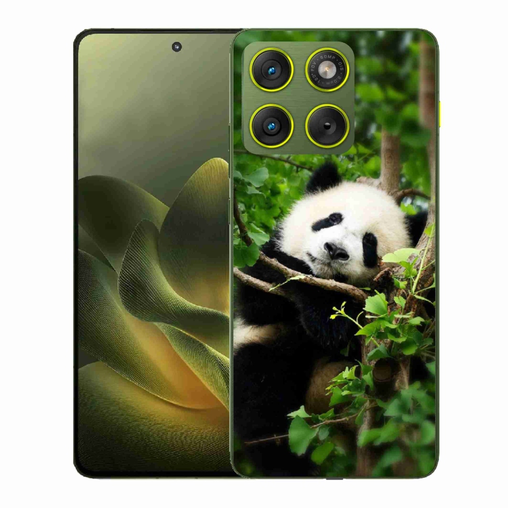 Gélový kryt mmCase na Motorola Edge 70 - panda