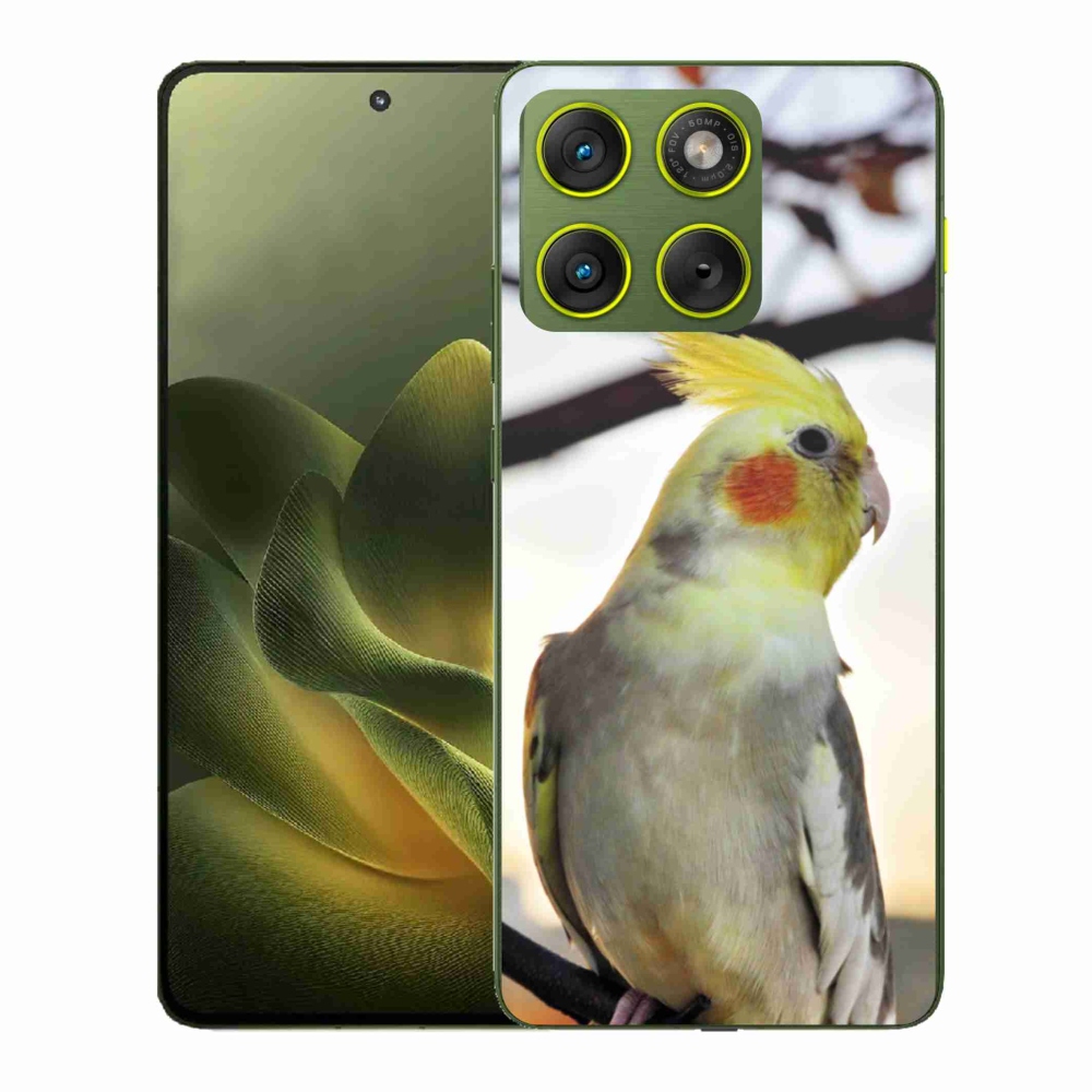 Gélový kryt mmCase na Motorola Edge 70 - papagáj korela