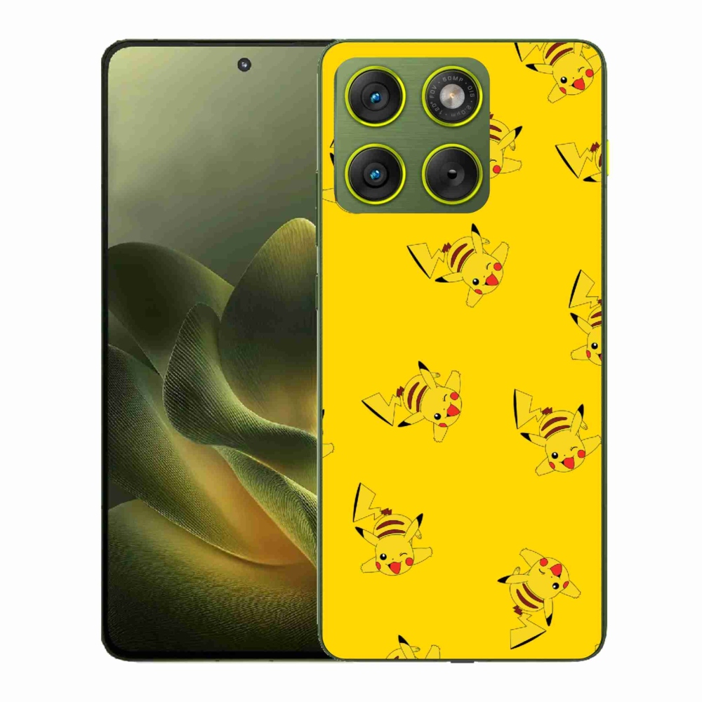 Gélový kryt mmCase na Motorola Edge 70 - pikachu